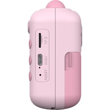 Watch Gear A22 2.4-Inç Ekran Mini Çocuk Hd Dijital Kamera 32G Tf Kart + Kart Okuyucu ile Anında Fotoğraf Baskı Makinesi-Pembe (Yurt Dışından)