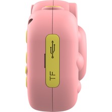 Watch Gear X1 Çocuk Kamerası 1080P Çocuk Video Kamera Eğitici Oyuncak Destekleyen 32GB Hafıza Kartı-Pembe (Yurt Dışından)
