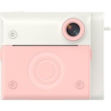 Watch Gear P4 2,8 Inç Çocuk Anında Baskı Kamerası Dahili Oyunlar Mp3 Çalar Hd Çift Lensli Video Kaydedici-Pembe (Yurt Dışından)
