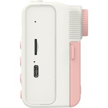 Watch Gear P4 2,8 Inç Çocuk Anında Baskı Kamerası Dahili Oyunlar Mp3 Çalar Hd Çift Lensli Video Kaydedici-Pembe (Yurt Dışından)