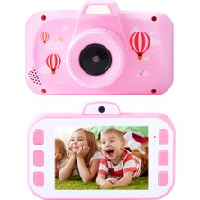 Watch Gear K5 3.5 Inç Ekran Çocuk Kamera Çocuk Eğitici Oyuncak Kız Erkek Doğum Günü Noel Hediyesi Taşıma Halatı Ile-Pembe (Yurt Dışından)