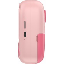 Watch Gear P5 2,4 Inç Çocuk Anında Hd Video Baskı Kamerası 32G Tf Kart ve Kart Okuyuculu Fotoğraf Yazıcısı-Pembe (Yurt Dışından)