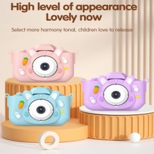 Watch Gear X11S Karikatür Tavşan Şekilli Çocuk Kamera Oyuncak Çocuk Fotoğraf Video Kaydedici 32G Hafıza Kartı-Mavi (Yurt Dışından)