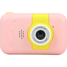 Watch Gear KDC-0025 2.0 Inç Ekranlı Mini Çocuk Kamerası 180 Derece Çevirmeli Lens Video Kaydedici, 32G Tf Kart + Kart Okuyucu Ile-Pembe (Yurt Dışından)