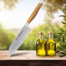 Eikaso-Solingen Santoku Bıçak Oluklu 20 cm
