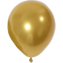 Krom Lateks Mini Balon Gold 5 Inc 12 cm 100'LÜ