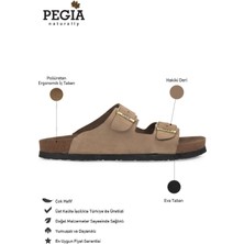 Pegia Erkek Bantlı Deri Terlik 215020