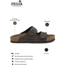 Pegia Kadın Bantlı Deri Terlik 215520