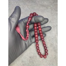 Osmanlı Benzetme Üst Düzey Hareli Sıkma Kehribar Tesbih