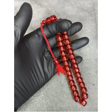 Usta Işi Üst Düzey Sıkma Kehribar Tesbih