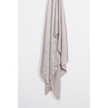 Mooncorn Moren Desen Shine Line Şal Vizon-Taş Rengi