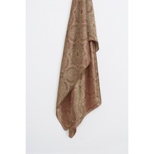 Vera Desen Shine Line Şal Mürdüm-Somon