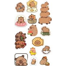 Kapibara Sticker Telefon Laptop Notebook Tablet Defter Matara Stiker Etiket ST1763