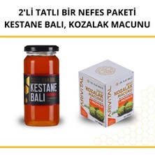 Dr. Fuat Balcı Amber 2'li Tatlı Bir Nefes Paketi, Kestane Balı 300 gr ve Kozalak Macunu 260 gr