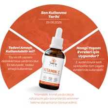 Vet's Plus Vitamin C Damla 50ml (Kedi ve Köpekler İçin)