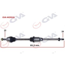 Gva 4429310 Komple Aks On Sag Egea 1.3 Mjt mt 15- Ic Aks Kafalı