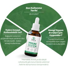 Vet's Plus Immune System Damla 50ml (Kedi ve Köpekler İçin Vücut Direnci Artırıcı)