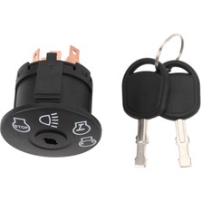 Creatorally Kontak Anahtarı 7251741 Ateşleme Başlatma Anahtarı 2 Tuşları ile Değiştirme Cub Cadet Biçme Traktörü (Yurt Dışından)