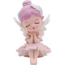 Creatorally Araba Klima Aromaterapi Klip Bale Kız Şekilli Yaratıcı Difüzör Hava Çıkış Vent Klip Araç Mor (Yurt Dışından)