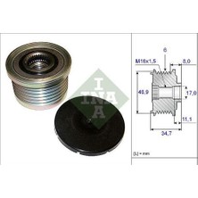 Ina 535008810 Alternator Rulmanı 6 Kanal Dıs Cap 53.5mm- Ic Cap 17MM Laguna Iı 1.9dcı