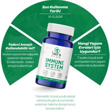 Vet's Plus Immune System Tablet 75’li (Kedi ve Köpekler İçin)