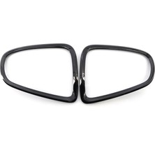 Creatorally Kuyruk Işık Lambası Trim Yüzük 2 Adet Yedek Bmw Mini Cooper Için R56 R57 R58 R59 2007-2014 OEM:51132752243, 51132752244, 51132296297, 51132296296 (Yurt Dışından)