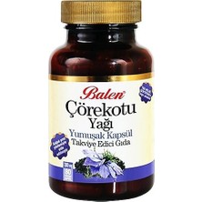Balen Çörekotu Yağı Takviye Edici  gr ıda 1380 Mg – 80 tablet (Yumuşak Kapsül)