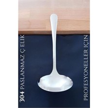 Paslanmaz Çelik Çok Renkli Servis Kepçesi, Profesyonel Kullanım Için Uygun