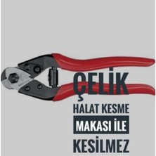 Gordin GRADE80 G80  Kesilmez zincir 13 mm Kalınlık 2 Metre Uzunluk Çelik Motorsiklet Zincir Kilit Yale