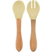 Nessiworld   Mama Kaşığı ve Çatal Seti Mellow Yellow