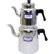 No-5 Lüks Alüminyum Çaydanlık Takımı (5224)