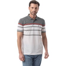 Yatay Çizgili Polo T-Shirt