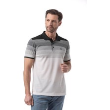 Yatay Çizgili Polo T-Shirt