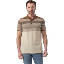 Yatay Çizgili Polo T-Shirt