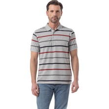 Yatay Çizgili Polo T-Shirt