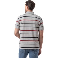 Yatay Çizgili Polo T-Shirt