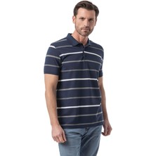 Yatay Çizgili Polo T-Shirt