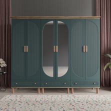 Beenal Furkan 6 Kapaklı Gardırop Dolap 240cm