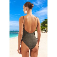 Simli Mayo Banyo Kıyafeti Swimsuit Şık Detaylı Deniz Premium Kalite