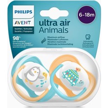 Philips Avent Ultra Air Animals 2li Emzik 6-18 Ay - Unisex