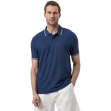 Jakarlı Polo Yaka T-Shirt