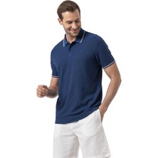 Jakarlı Polo Yaka T-Shirt
