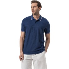 Jakarlı Polo Yaka T-Shirt