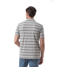 Yatay Çizgili Polo T-Shirt