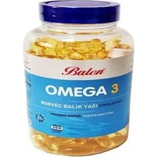 Balen Omega 3 Norveç Balık Yağı Içeren 200 Kapsül