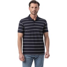 Yatay Çizgili Polo T-Shirt