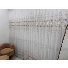 Nivemes Home Nivemeshome Ella Kaliteli 1/3 Sık Pileli Tül Perde Apm