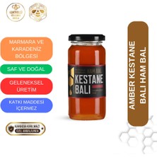 Amber Karadeniz Kestane Balı (Ham Bal) 650 gr