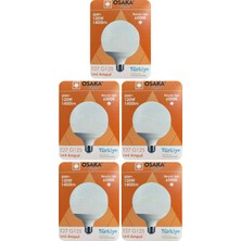 (5 Adet) 20W (120W) 6500K (Beyaz Işık) E27 Duylu (Kalın Duy) Glop LED Ampul