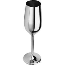 Paslanmaz Çelik 210 ml Şampanya ve Şarap Kadehi, Şıklık ve Dayanıklılık Sunar